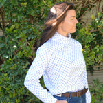 Skivvy Cotton Pattern - Navy