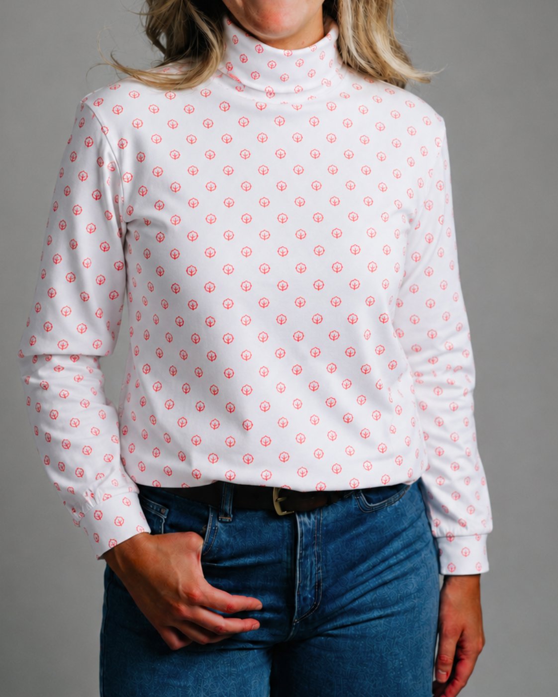 Skivvy Cotton Pattern - Pink