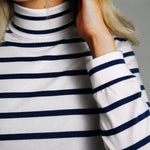 Skivvy - Navy / White Stripe