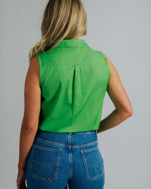 Sleeveless Clover Work Shirt
