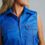 Sleeveless Ocean Work Shirt