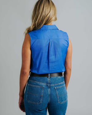 Sleeveless Ocean Work Shirt