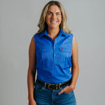 Sleeveless Ocean Work Shirt