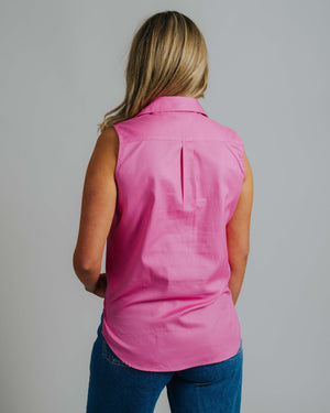 Sleeveless Rose Work Shirt