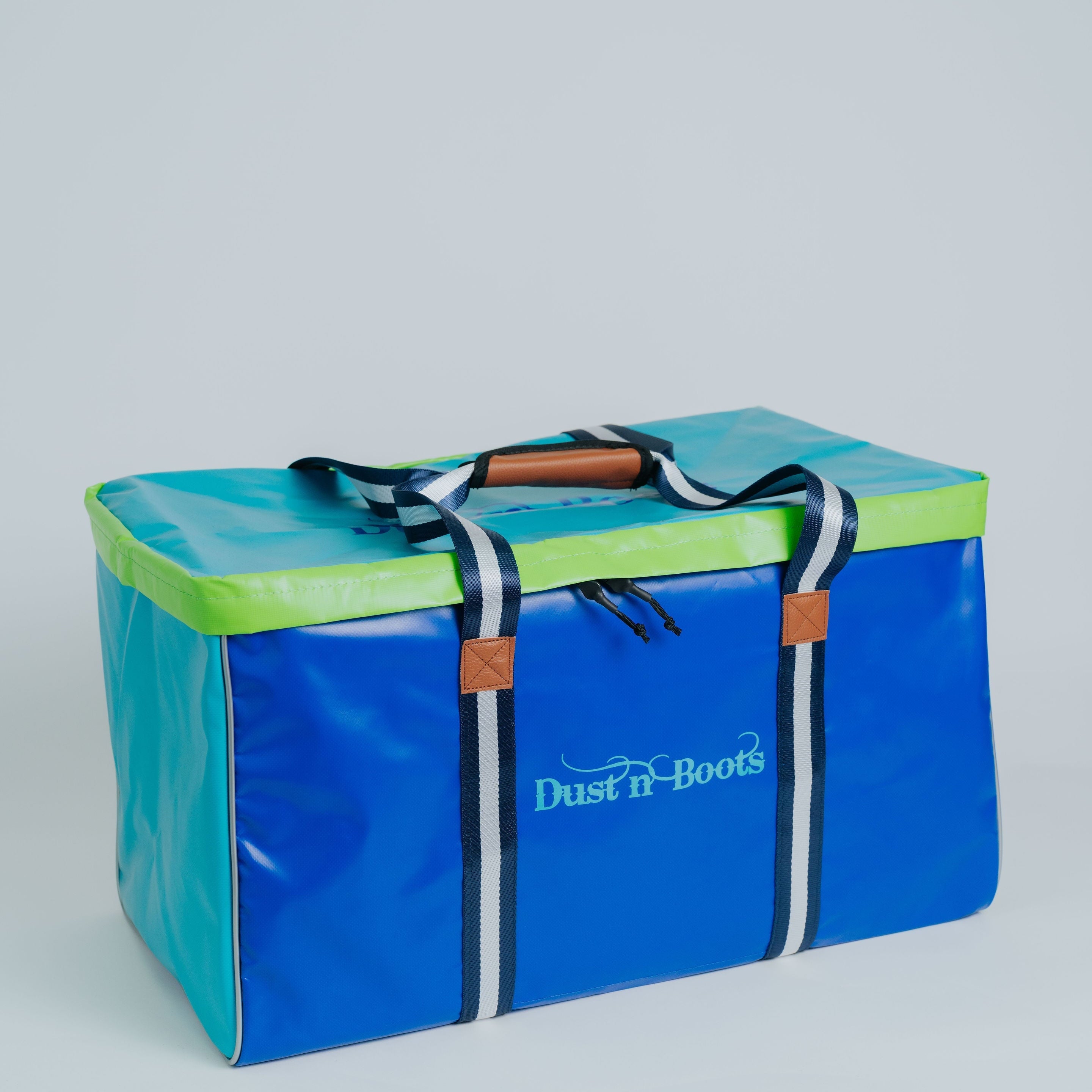 Vinyl Bag Green/Aqua/Blue