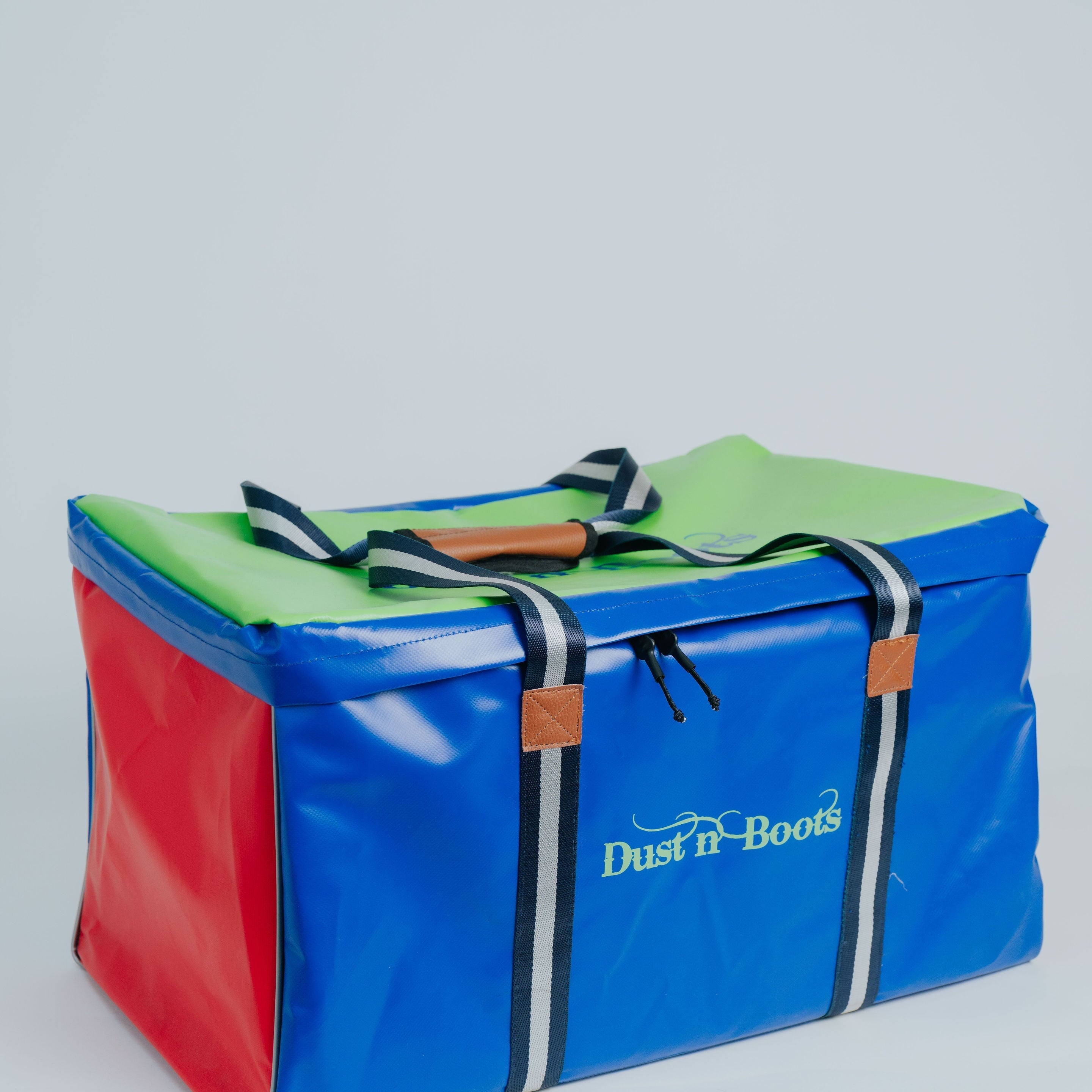 Vinyl Bag Green/Red/Blue