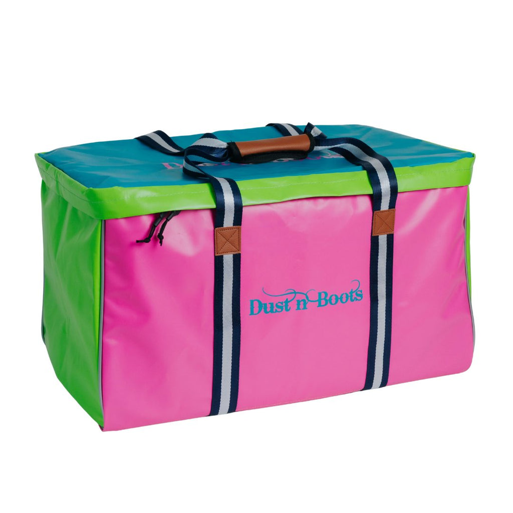 Vinyl Bag Pink/Lime/Aqua