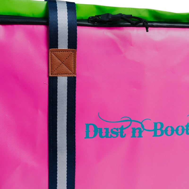 Vinyl Bag Pink/Lime/Aqua