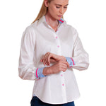 Bella Q-Pink/Silver Trim