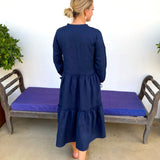 Bellagio Dress - Raspberry Check
