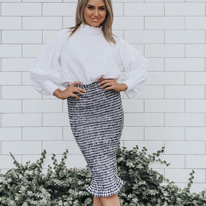 Bonnie Skirt - Pale Blue