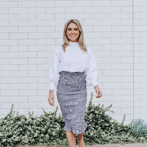 Bonnie Skirt - Pale Blue