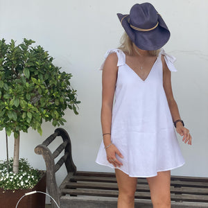 Capri Dress - White