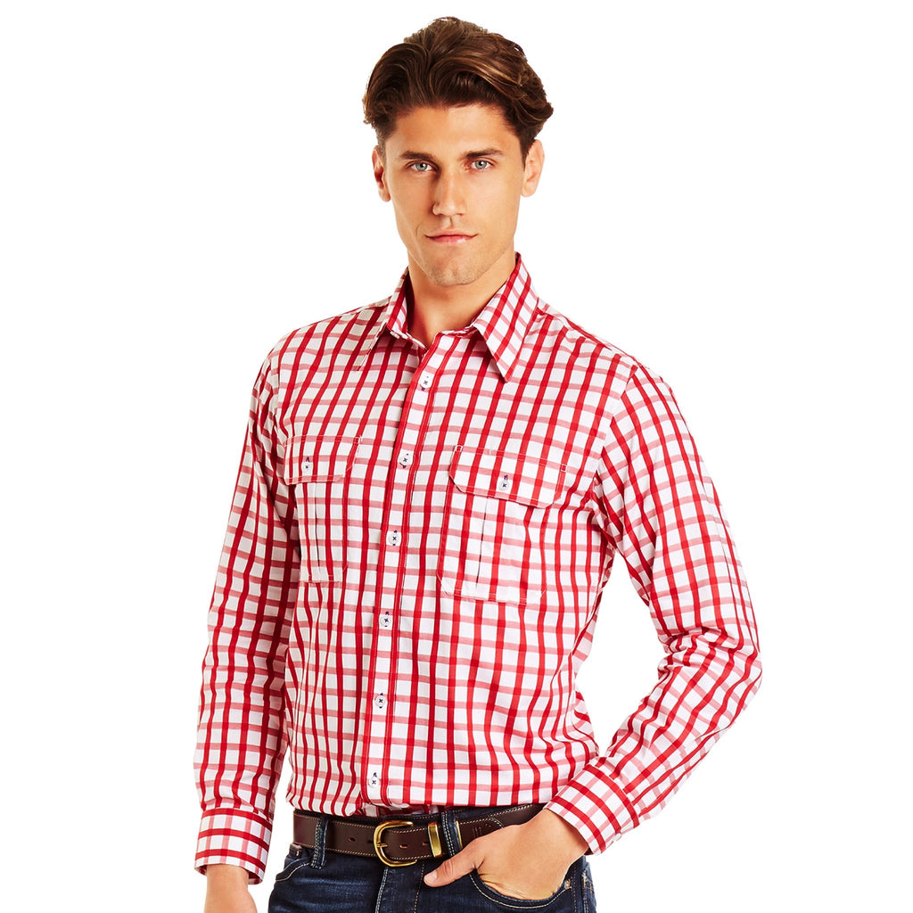 Gournama P-Red/White Check