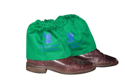 Green Boot Covers