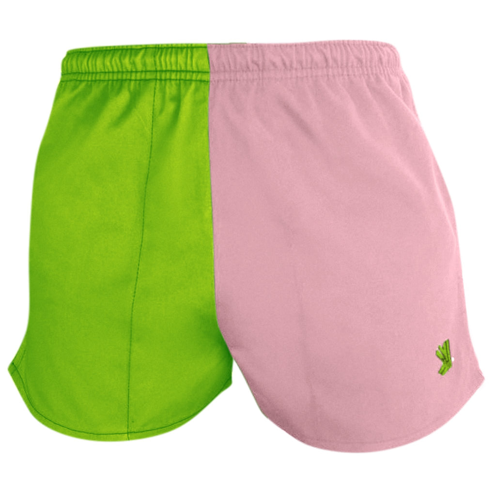 Lime/Pink Black Jack Shorts