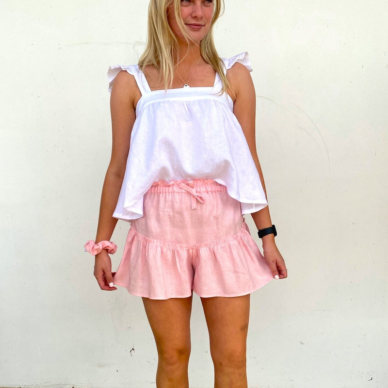 Nala Shorts - Pale Pink