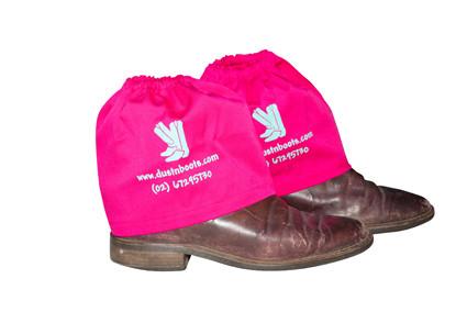 Pink Boot Covers