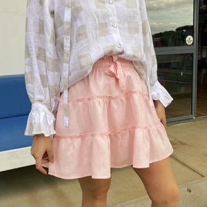 Zanzibar Skirt - Pale Pink